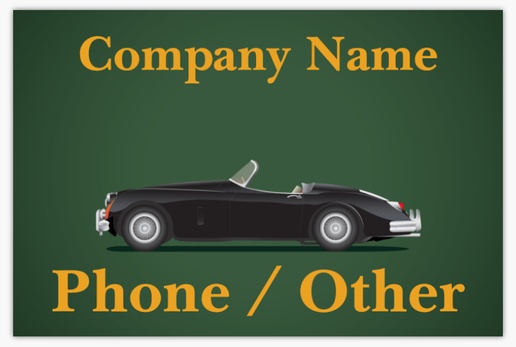 Design Preview for Design Gallery: Car Services Lawn Signs, 18" x 27" Horizontal