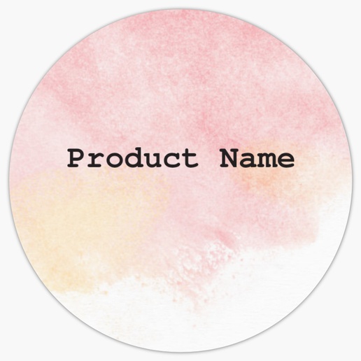 Design Preview for Design Gallery: Modern & Simple Product Labels on Sheets, 1.5" x 1.5" Circle