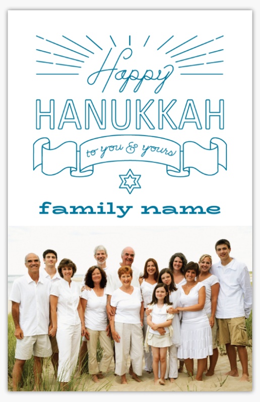 A channukka hanukka white blue design for Hanukkah with 1 uploads