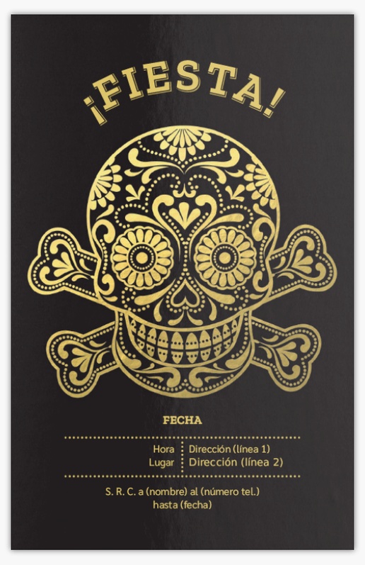 Vista previa del diseño de Galería de diseños de tarjetas e invitaciones para fiestas temática, Plano 18,2 x 11,7 cm