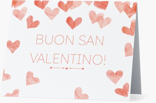 Anteprima design per Galleria di design: biglietti di congratulazioni per san valentino, Piegato 13,9 x 10,7 cm