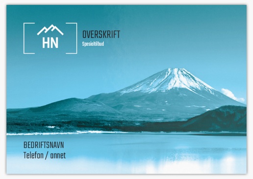 Forhåndsvisning av design for Designgalleri: Finansrådgiving Postkort, A5 (148 x 210 mm)