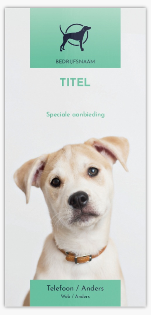 Voorvertoning ontwerp voor Ontwerpgalerij: Honden Ansichtkaarten, DL (99 x 210 mm)