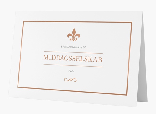 Forhåndsvisning af design for Designgalleri: Invitationer og kort, Tosidet 18.2 x 11.7 cm
