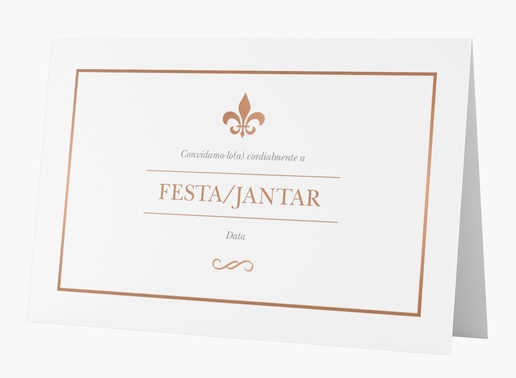 Pré-visualização do design de Convites e anúncios, Com dobra 18,2 x 11,7 cm