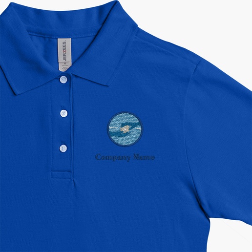 A life coach therapy blue design