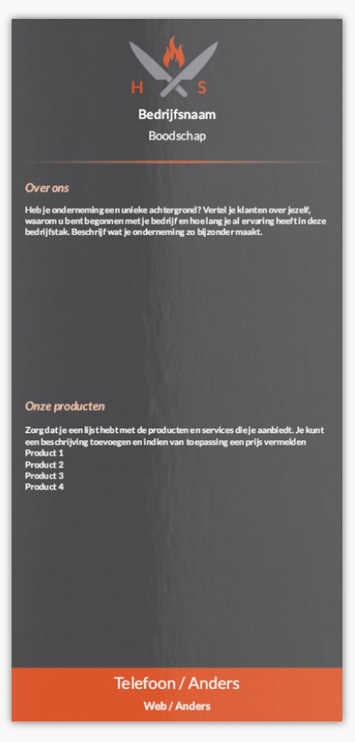 Voorvertoning ontwerp voor Ontwerpgalerij: Slagerij Ansichtkaarten, DL (99 x 210 mm)
