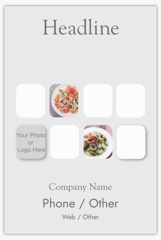 Design Preview for Design Gallery: Food Service Aluminum A-Frame Signs, 1 Insert - No Frame 24" x 36"