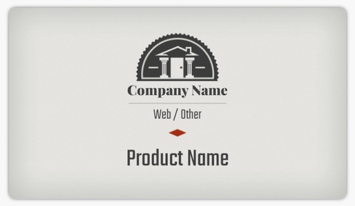 Design Preview for Finance & Insurance Product Labels on Sheets Templates, 2" x 3.5" Rounded Rectangle