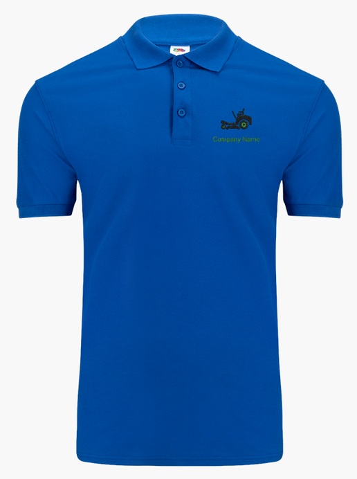Design Preview for Design Gallery: Agriculture & Farming Fruit of the Loom® Polo Shirt