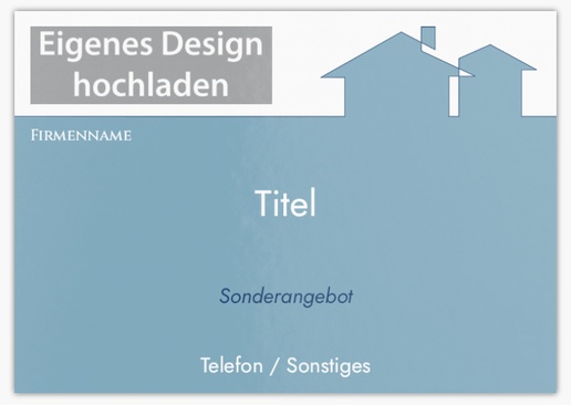 Designvorschau für Designgalerie: Postkarten Hypothek & Kredit, A5 (148 x 210 mm)