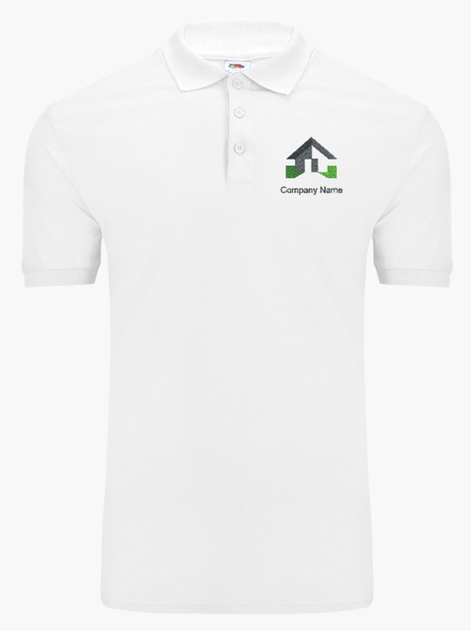 Design Preview for Design Gallery: Building Construction Fruit of the Loom® Polo Shirt