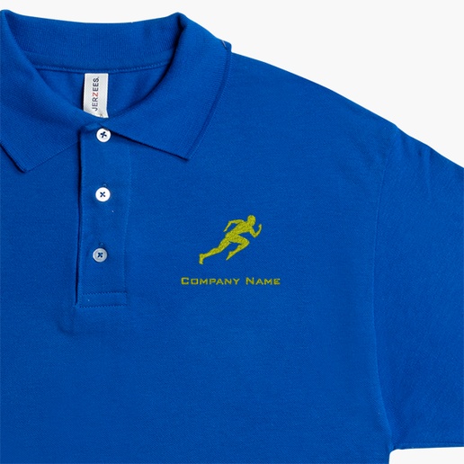 A training silhouette yellow design for Modern & Simple