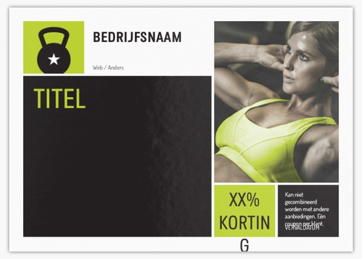 Voorvertoning ontwerp voor Ontwerpgalerij: Sport en fitness Ansichtkaarten, A6 (105 x 148 mm)