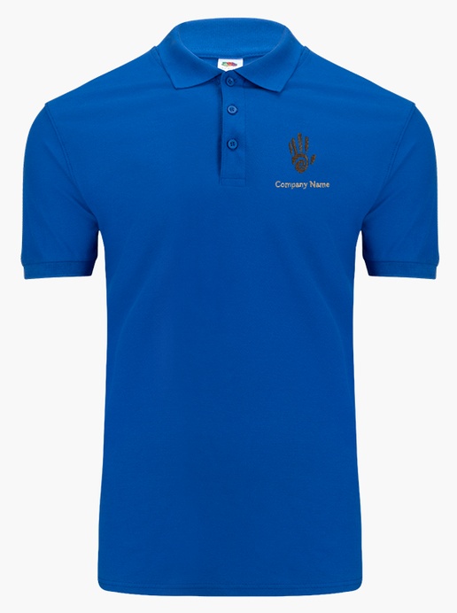 Design Preview for Design Gallery: Beauty & Spa Fruit of the Loom® Polo Shirt
