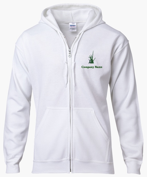 Design Preview for Design Gallery: Gildan® Full-Zip Hooded Sweatshirt