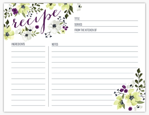 A flowers bridal shower gray cream design for Type