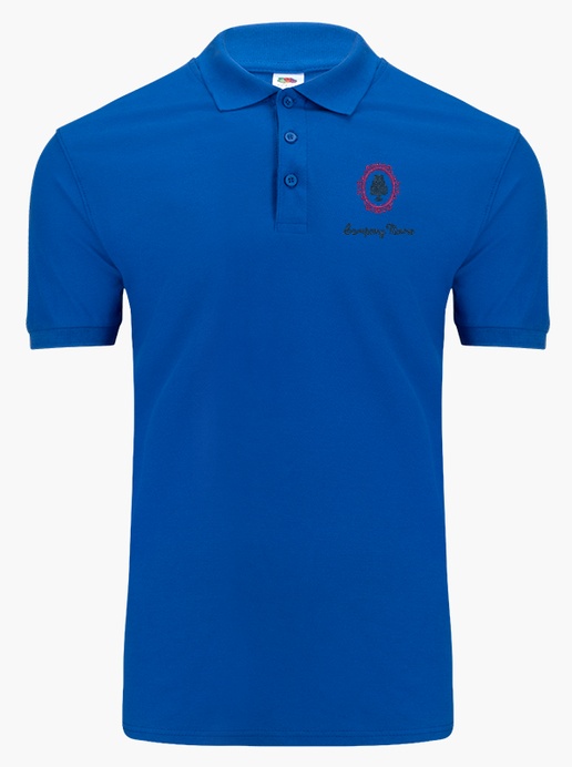 Design Preview for Design Gallery: Bakeries Fruit of the Loom® Polo Shirt