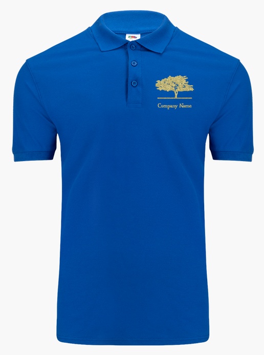 Design Preview for Design Gallery: Insurance Fruit of the Loom® Polo Shirt