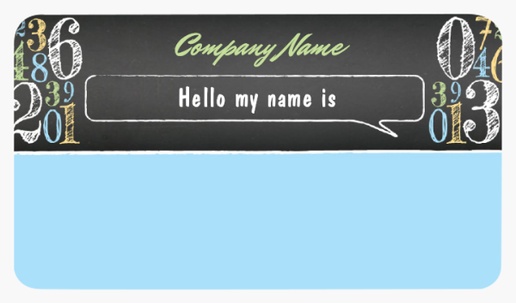 Design Preview for Design Gallery: Modern & Simple Name Tags