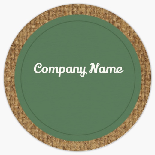 Design Preview for Agriculture & Farming Product Labels on Sheets Templates, 1.5" x 1.5" Circle
