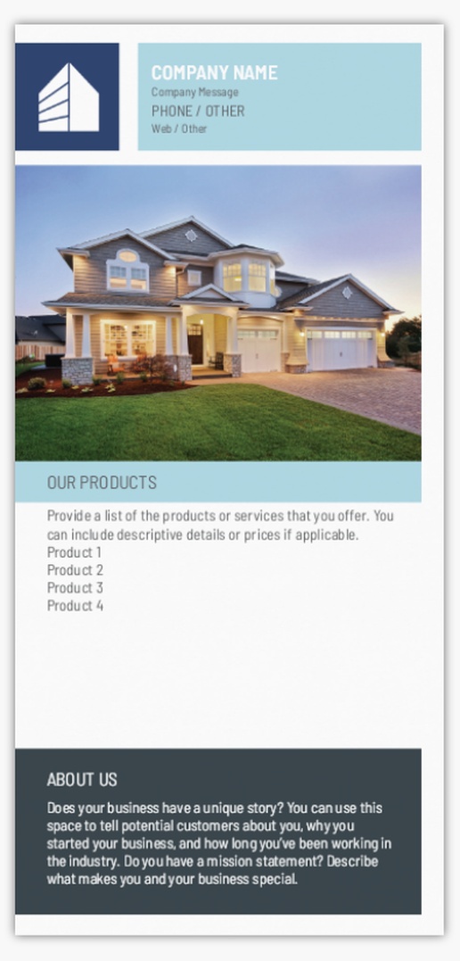 Design Preview for Design Gallery: Property Estate Solicitors Postcards, DL