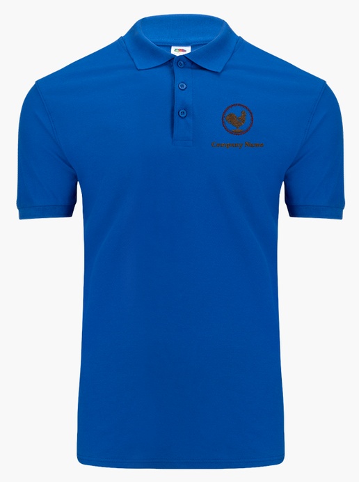 Design Preview for Design Gallery: Farmers Market Fruit of the Loom® Polo Shirt