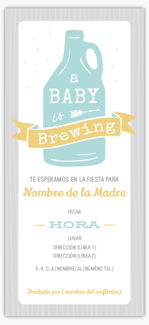 Un fermentar cerveza diseño gris blanco para Bebés