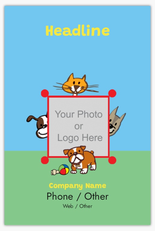 Design Preview for Animals & Pet Care Foam Boards Templates, 24" x 36"