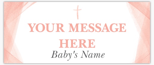 Design Preview for Baby Vinyl Banners Templates, 2.5' x 6' Indoor vinyl Single-Sided