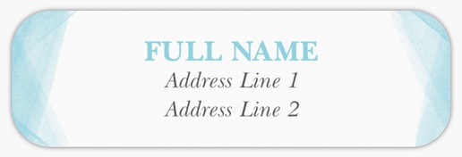 Design Preview for Design Gallery: Baby Return Address Labels, White Paper