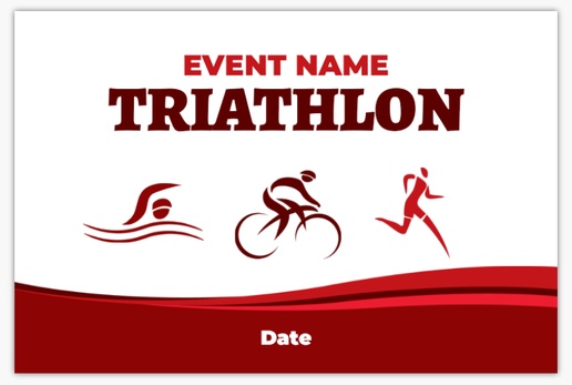 A swim endurance event brown design for Sports
