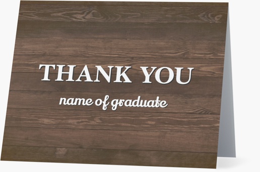 A grad commencement brown gray design for Graduation