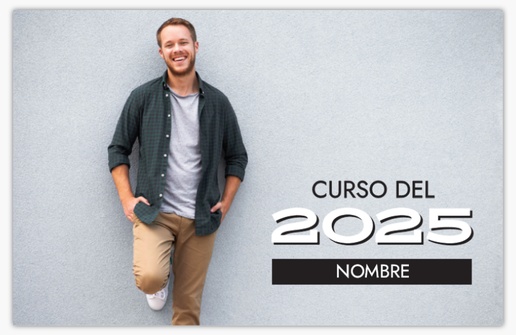 Un grad 2016 diseño gris blanco para Eventos con 1 imágenes