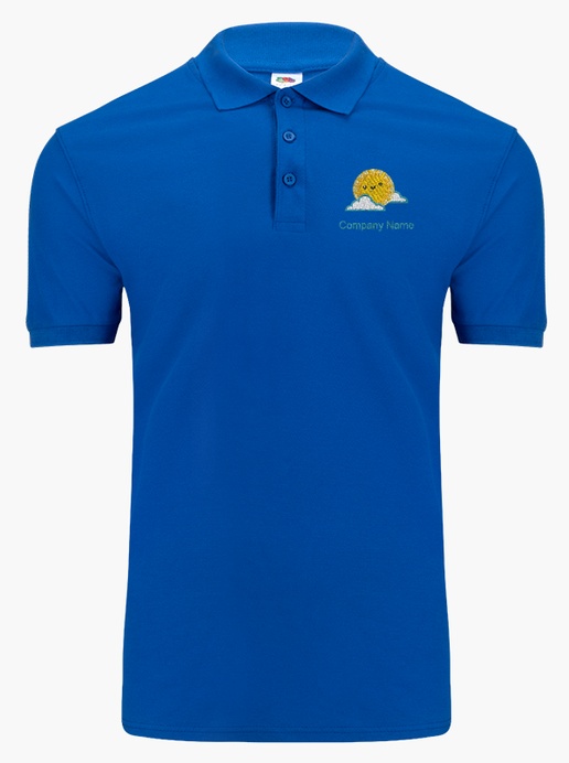 Design Preview for Design Gallery: Nursery Schools Fruit of the Loom® Polo Shirt