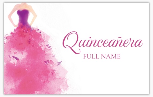 Design Preview for Quinceanera Vinyl Banners Templates, 2.5' x 4' Indoor vinyl Single-Sided