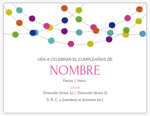 Un pancarta multicolor diseño rosa gris para Cumpleaños de adultos