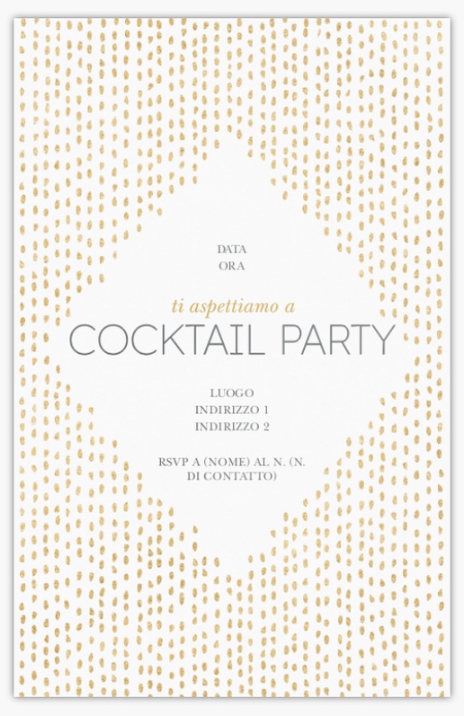 Anteprima design per Galleria di design: Inviti e biglietti per Cene e cocktail, Piatto 18.2 x 11.7 cm