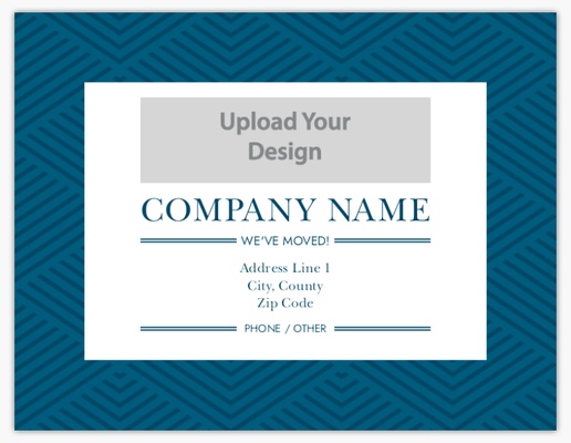 Design Preview for Moving & Relocation Invitations & Announcements Templates, 5.5" x 4" Flat