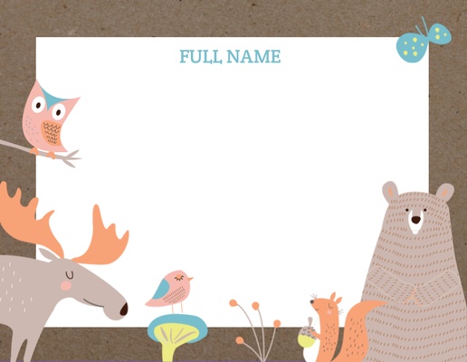 Design Preview for Design Gallery: Pets & Animals Note Cards, Flat 13.9 x 10.7 cm