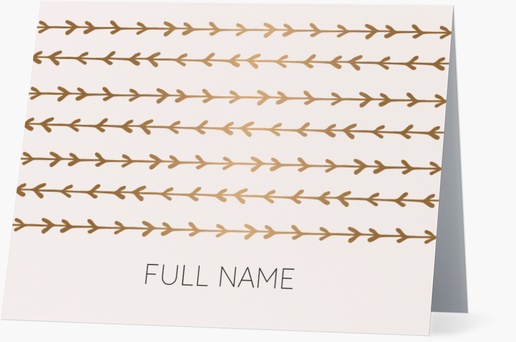 Design Preview for Design Gallery: Elegant Note Cards, Folded 13.9 x 10.7 cm