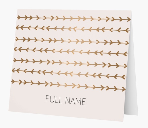A gold arrows white cream design for Theme