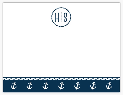 A personal navy blue white design for Theme