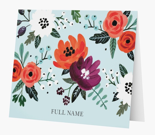 A floral painted flowers gray design for Theme