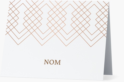 Aperçu du graphisme pour Galerie de modèles : Cartons de correspondance personnalisés, Moderne, Pliées 5.5" x 4"