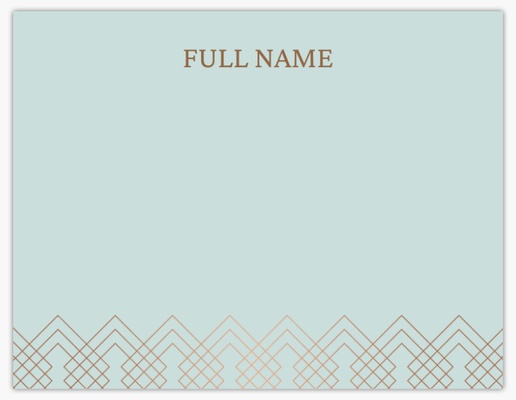 A shine personal stationery gray design for Elegant
