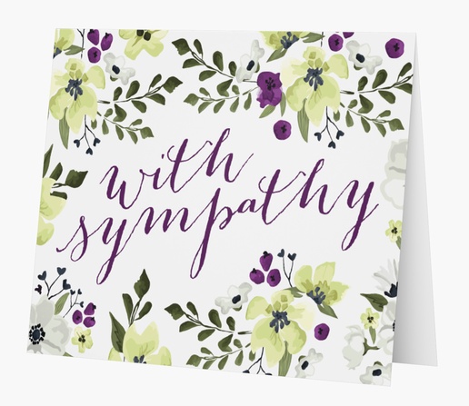 A floral lettering gray cream design for Theme