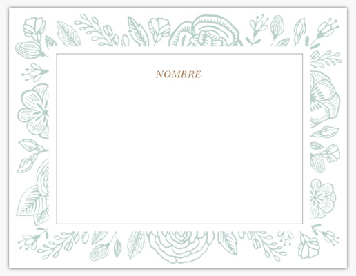 Vista previa del diseño de Galería de diseños de tarjetas de saludo, Plano 13,9 x 10,7 cm