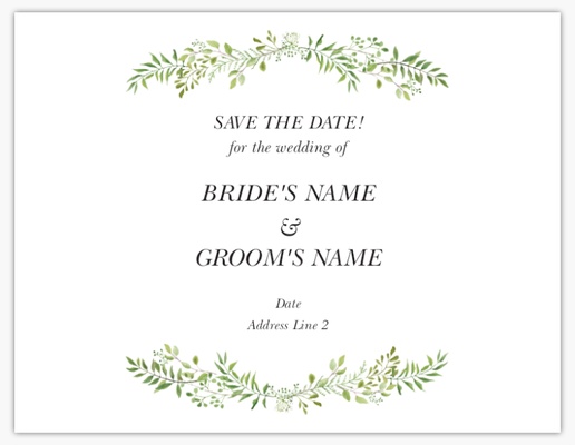 A wedding convite de casamento green gray design for Summer