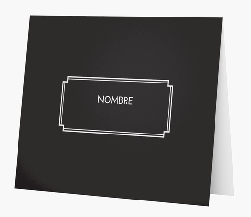 Un personal simple diseño negro gris para Empresas